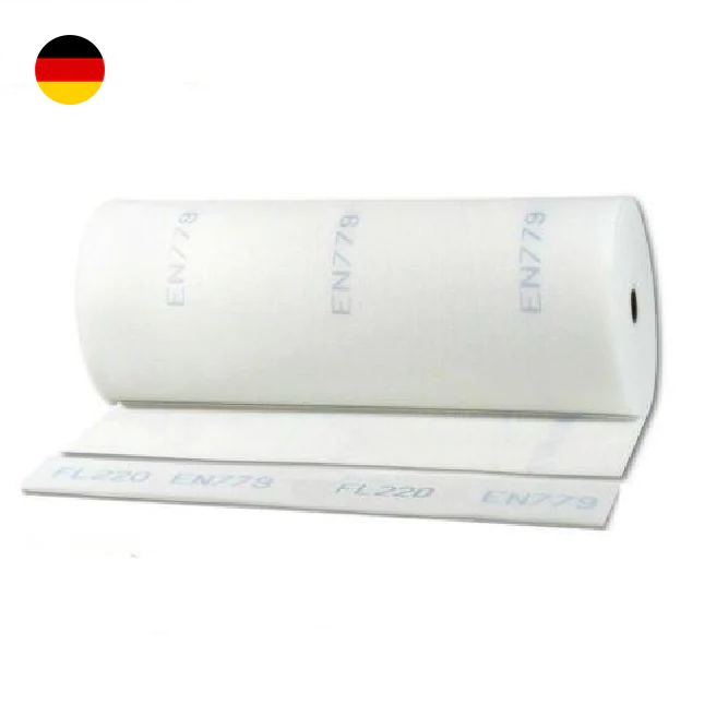 Alles Ums Haus: Luftfiltermatte FL100 6mm Filtermatte Filterrolle 1x1m